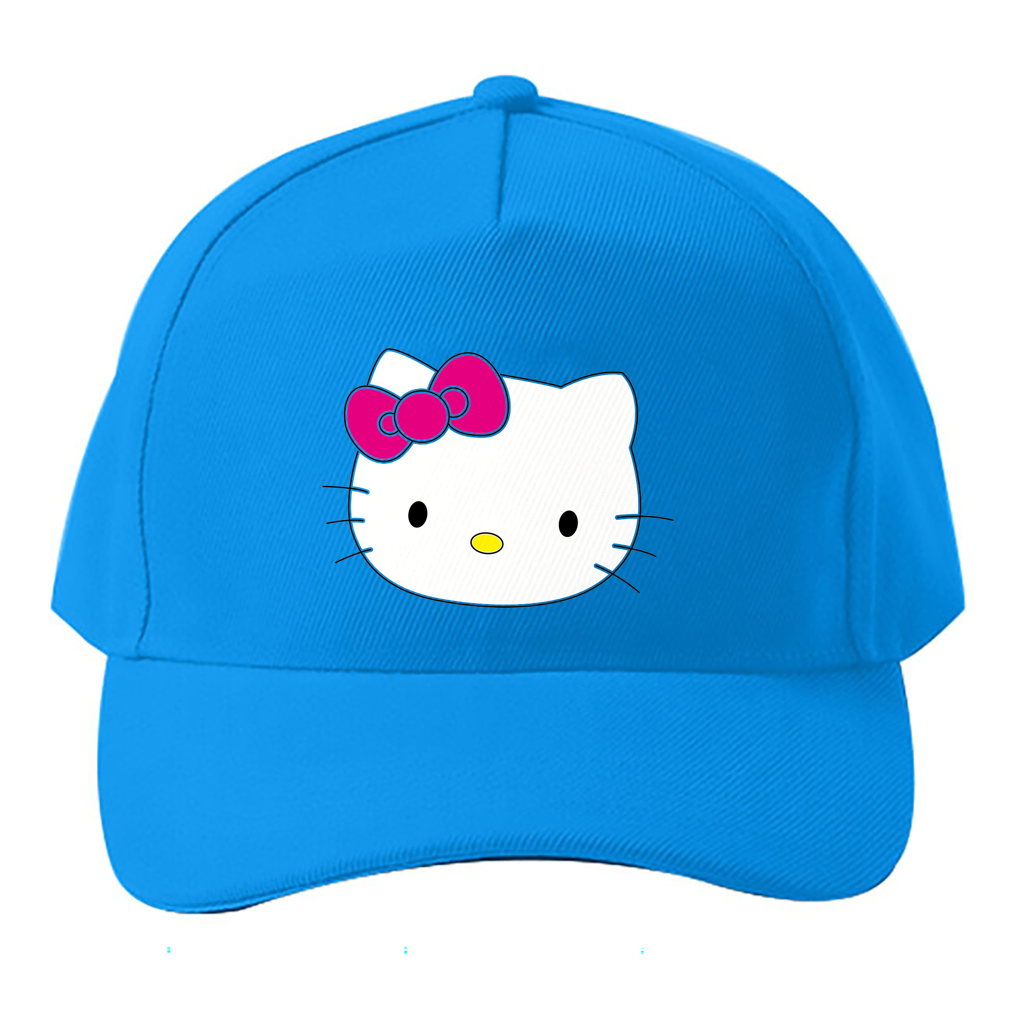 （画像用） Hello Kitty ハローキティ ベースボールキャップ 綿100％ 男女兼用 帽子 スポーツ